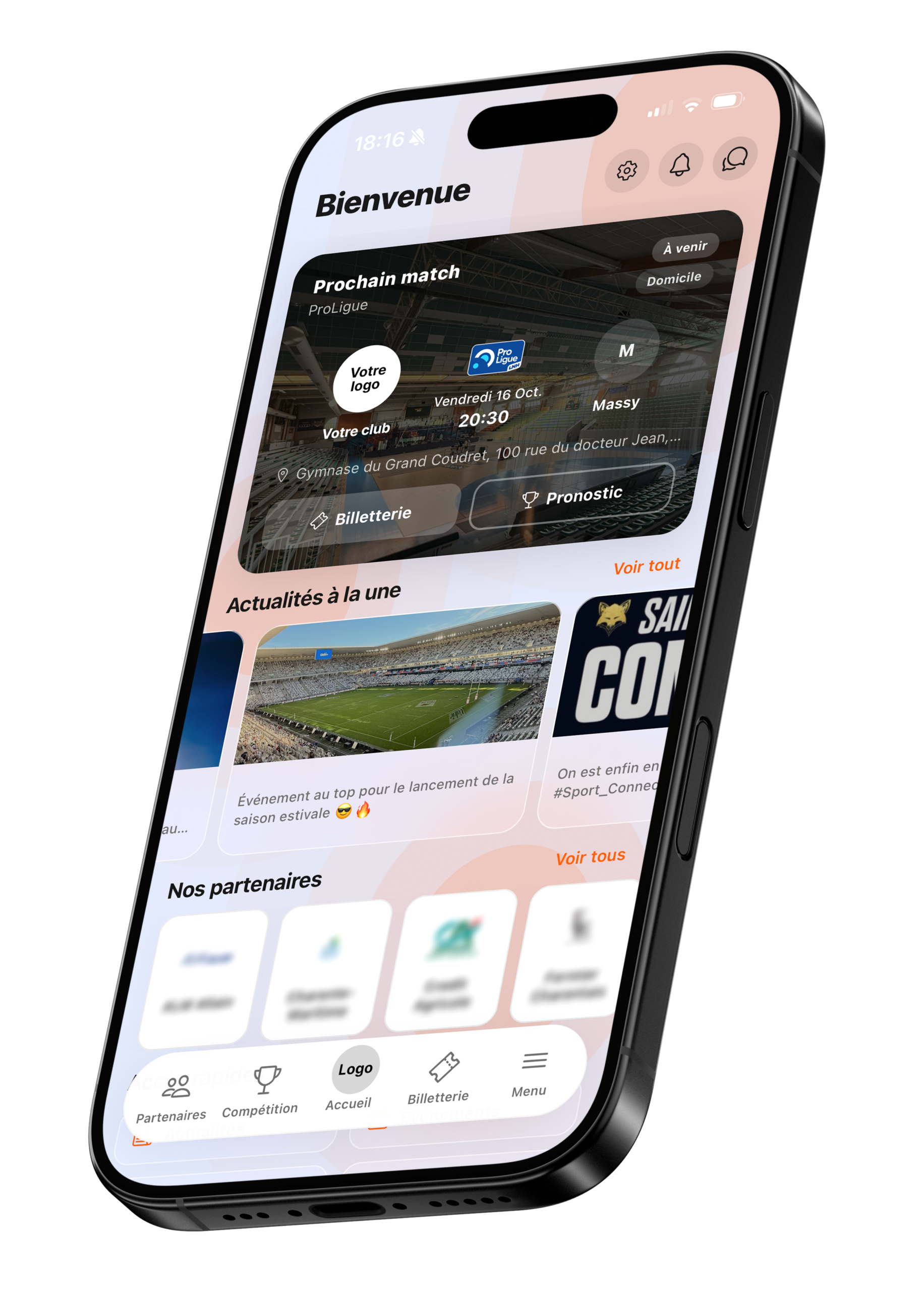 Mockup Application 4Konnect